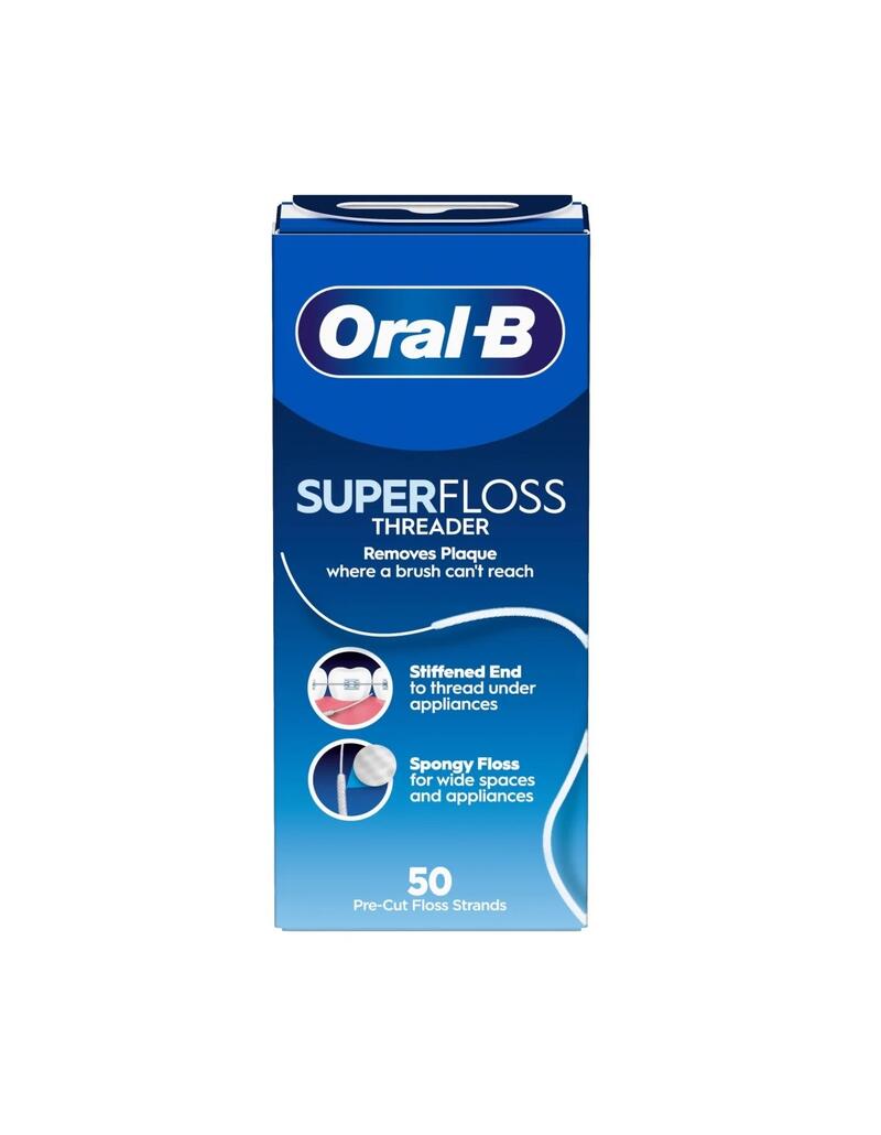 Oral B Super Floss Threader 50m