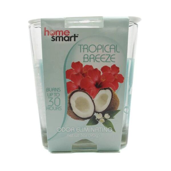 Home Smart Candle Tropical Breeze 12ct