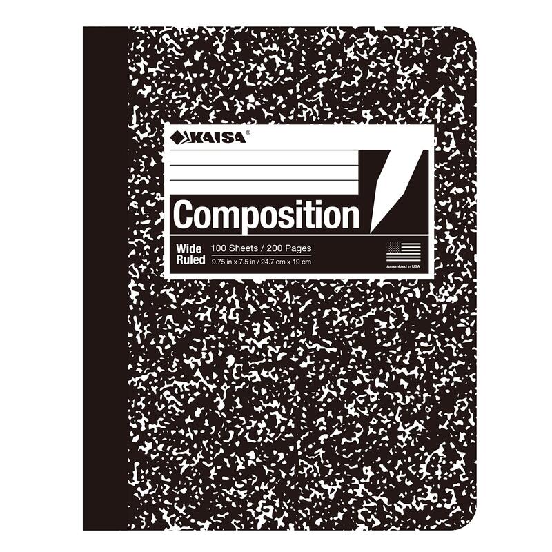 Kaisa Composition Book Wide Ruled 100ct