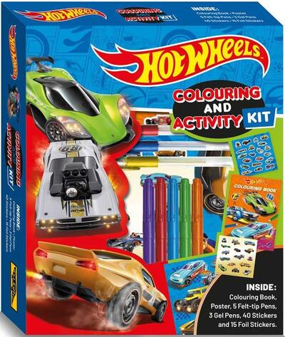 Hot Wheels Colouring & Activity Kit