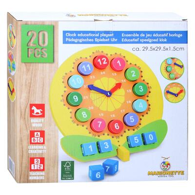 Marionette Educational Clock 20pcs