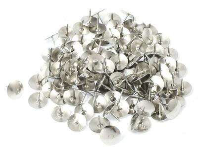 Push Oins Clear Black Color 150ct