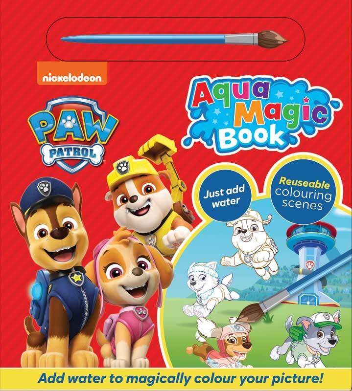 Paw Patrol Aqua Magic Book