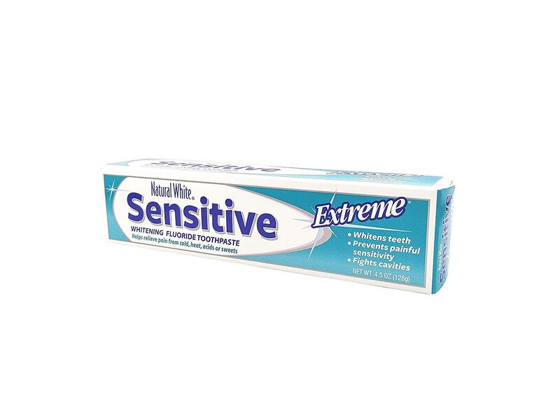 Natural White Sensitive Extreme Toothpaste Fresh Mint 4.5oz