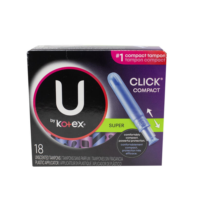 U Kotex Tampons Super Click 16 M C Drugstore