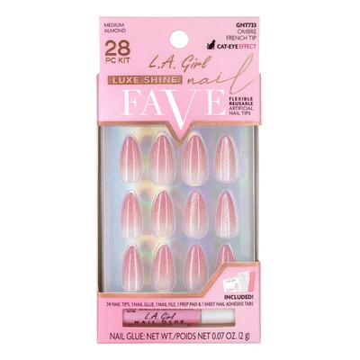 L.A Girl Luxe Shine Nail Fave Nail Tips 28pc