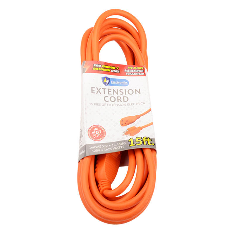 15Ft Indoor/Outdoor Extension Cord