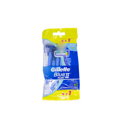 Gillete Blue Plus Razors 6 count
