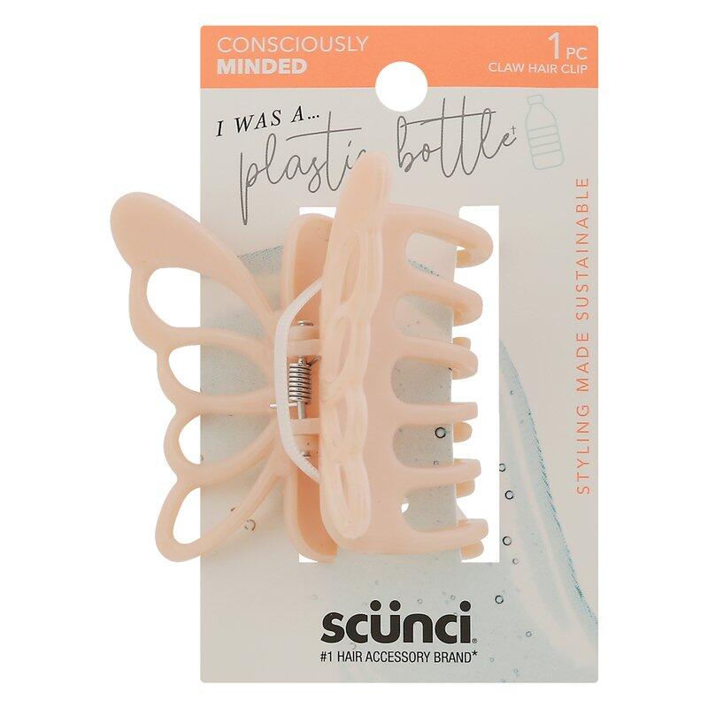 Scrunchi Butterfly Claw Clip