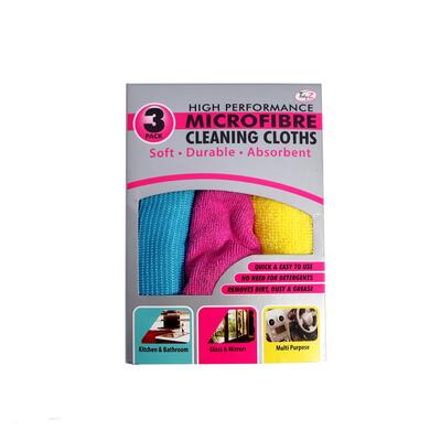 Tidyz High Performance Microfibre Cleaning Cloths 3 Pack for sale online 