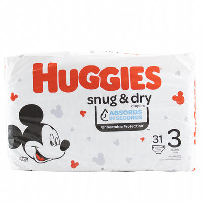 Huggies Snug & Dry Jumbo  Size3 4X34