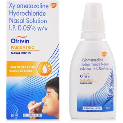 Otrivine Peads Nasal Drop 0.05%  10ml