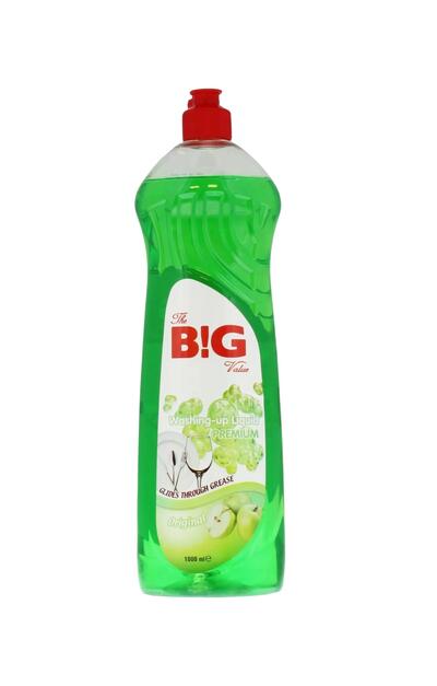 The Big Value Wash Up Liquid Apple 1L