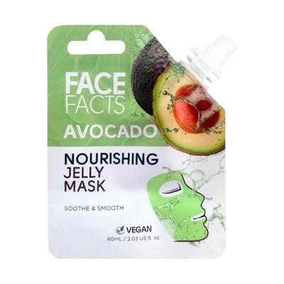 Face Facts Jelly Mask Avacado Pouches