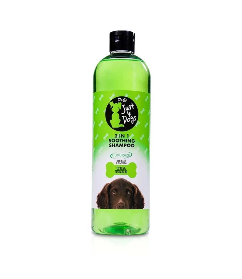 Just 4 Dogs 2 In 1 Soothing Shampoo Tea Tree 500ml