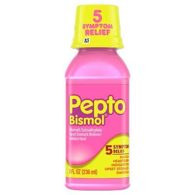 Pepto Bismol 5 Symptom Stomach Relief 8oz