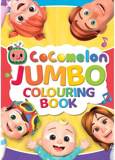 Cocomelon Jumbo Colouring Book