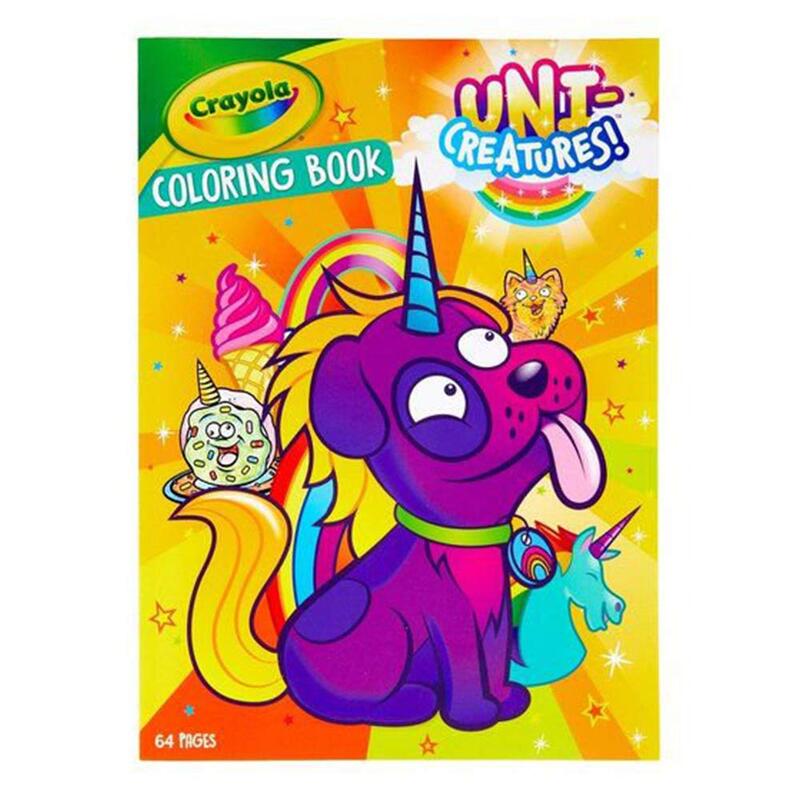 Crayola Colouring Book Uni Creatures