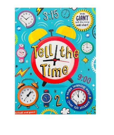 Tell The Time Sticker Book