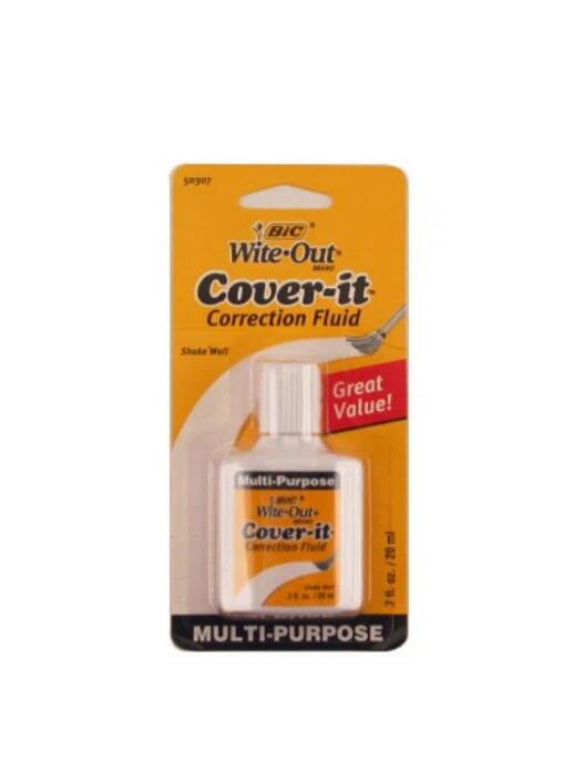 Bic Wite Out Correction Fluid 1 count
