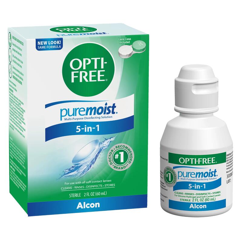 Opti-Free Puremoist Disinfecting Solution 2oz