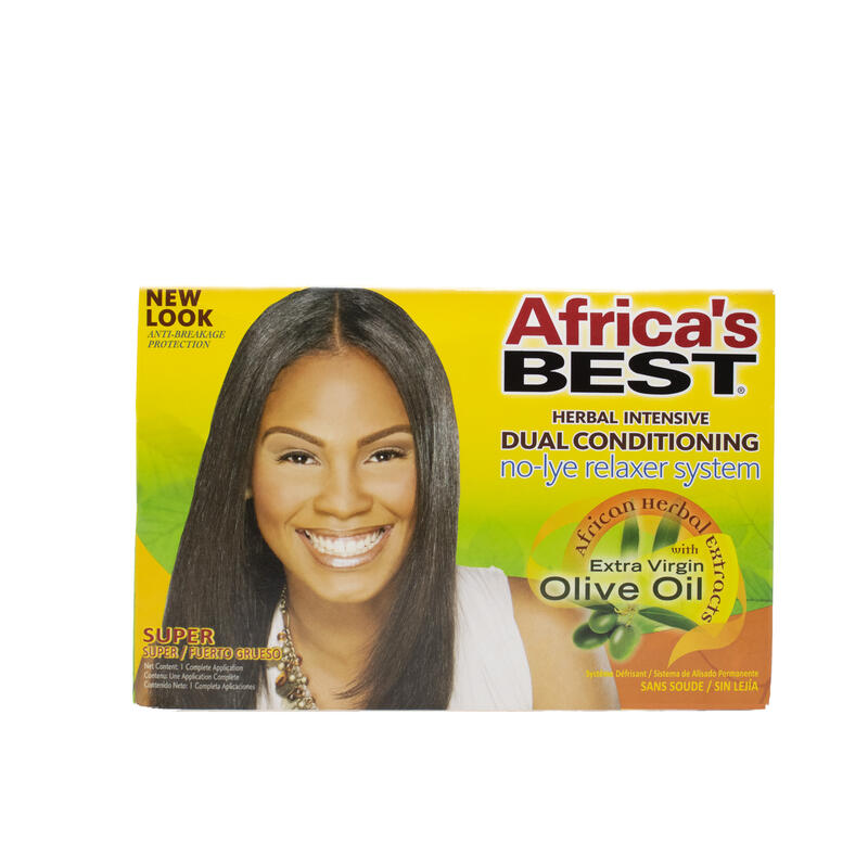 Africa's Best No-Lye Relaxer System Super 1 count