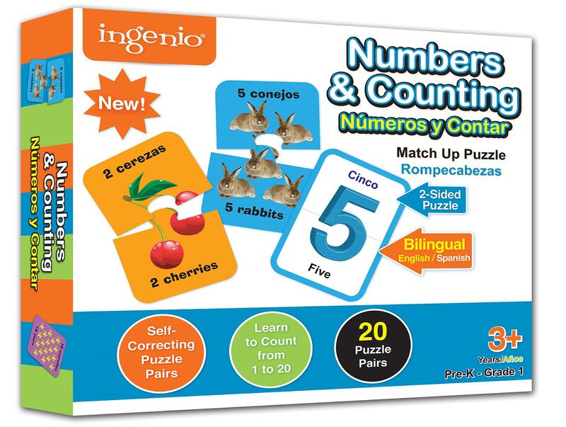 Match Up Numbers/Counting Puzzle