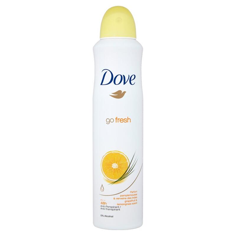Dove Antiperspirant Deodorant Grapefruit and Lemongrass 250 ml
