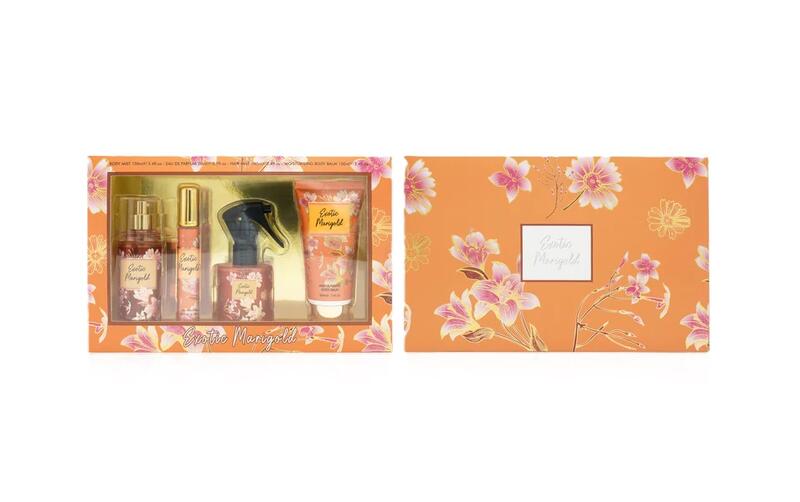 Exotic Marigold Fragrance Gift Set 4 pieces