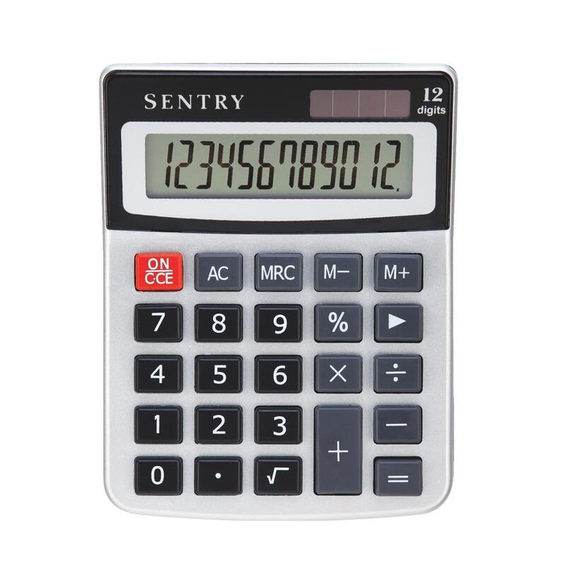 Sentry Mini Desktop Calculator