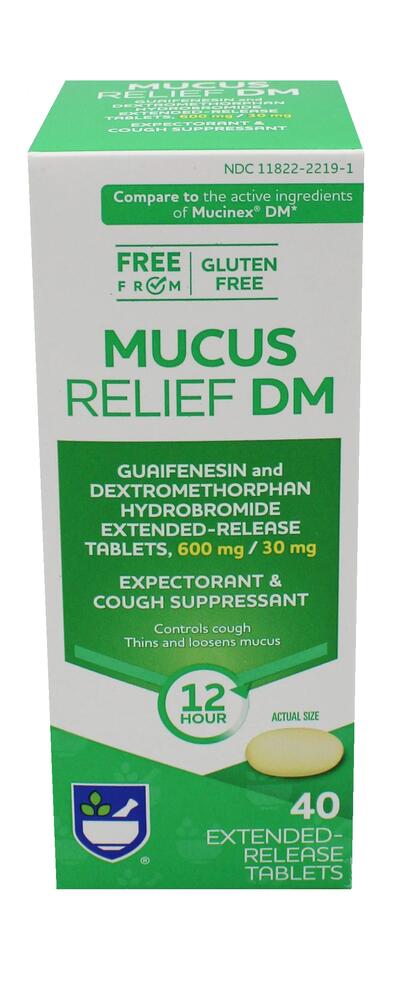 Rite Aid Cuogh And Chest Congestion Relief Caps 40ct
