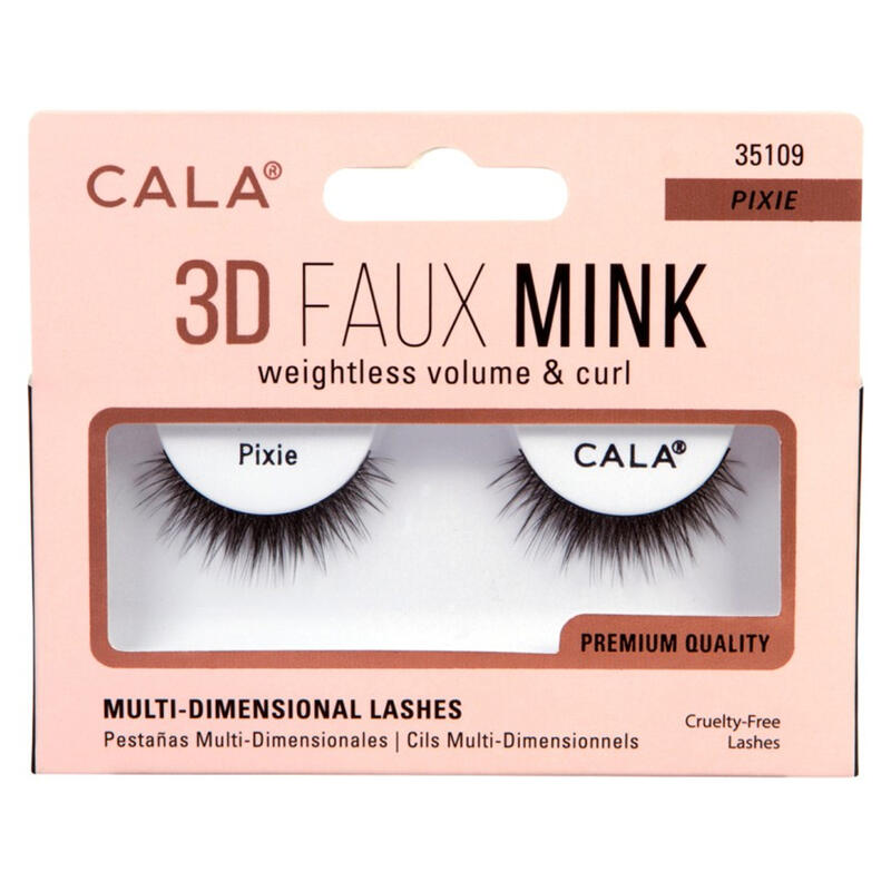Cala 3D Faux Mink Lashes Pixie
