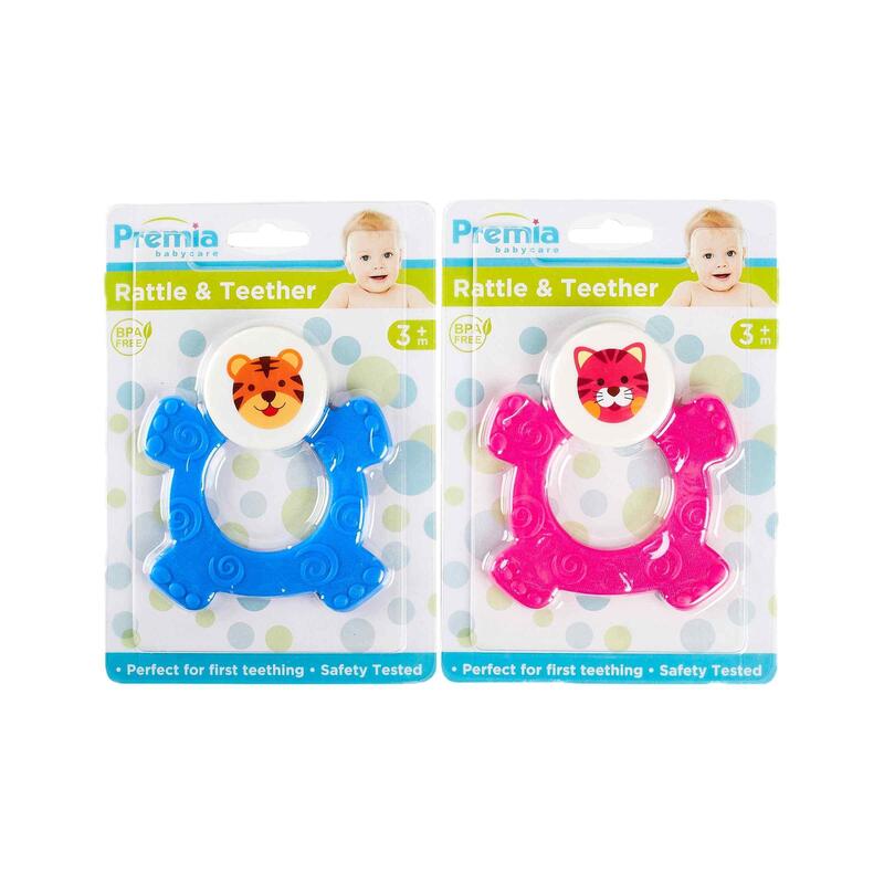 Premia Baby Rattle And Teether 3m+