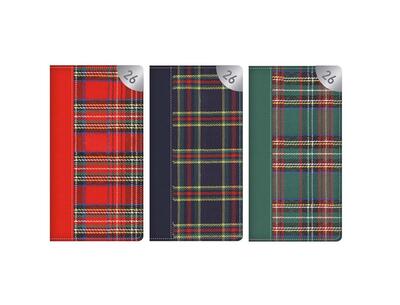 Diary Slim WTV Tartan Fabric 2026
