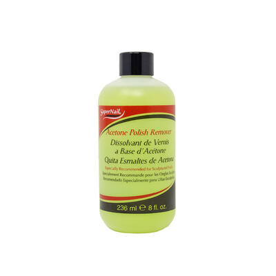 Super Nail Acetone Nail Polish Remover 8 oz