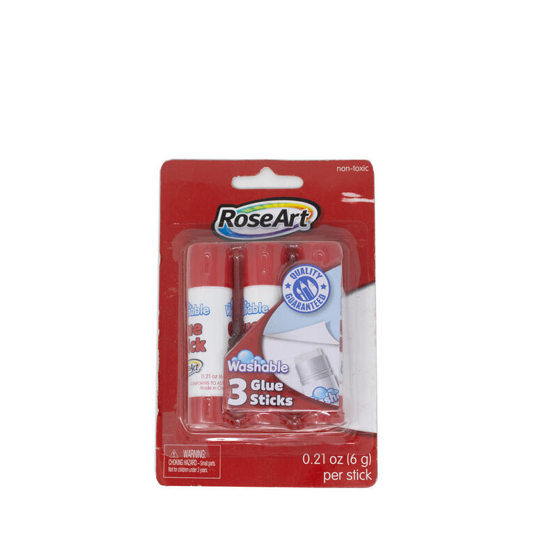 RoseArt Washable Glue Sticks 3ct