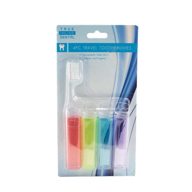 Toothbrush Travel Fold-Up 4pk