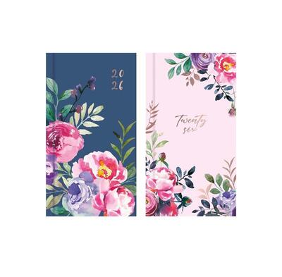 Diary Slim WTV Vintage Floral Assorted 1 count