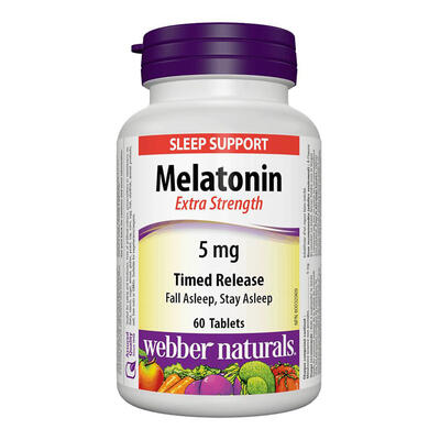 Webber Melatonin 5mg Sublingual 60 Tabs