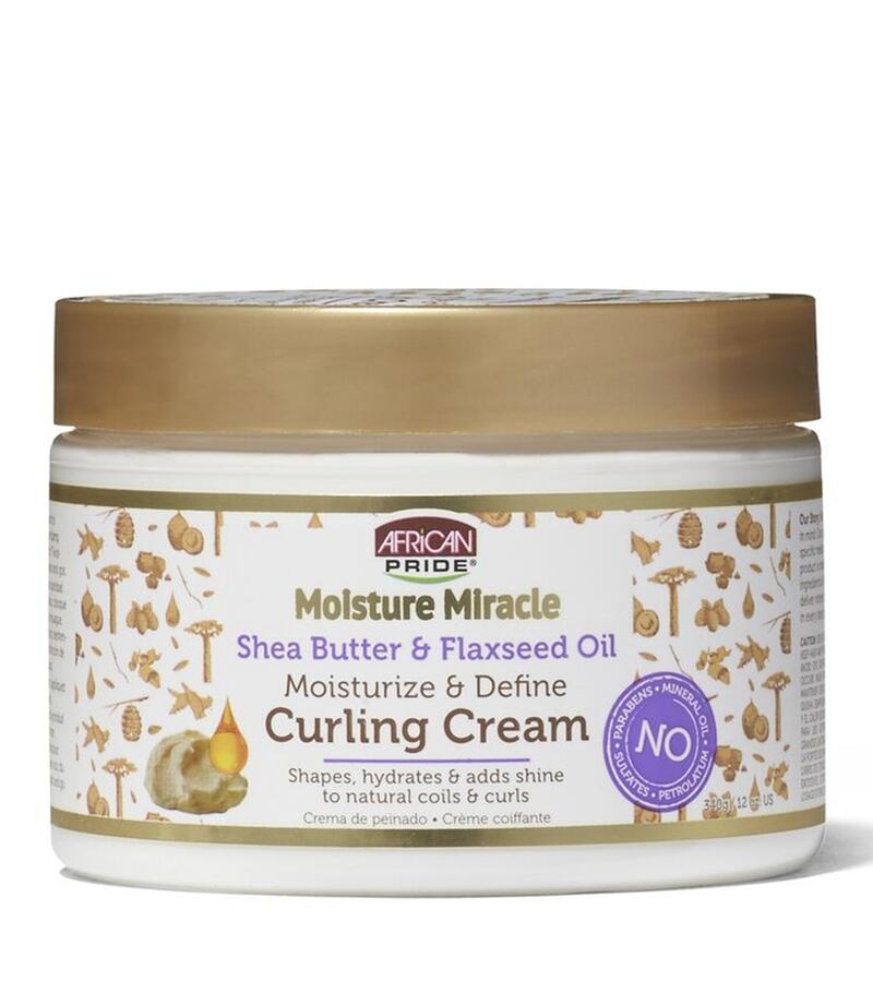 African Pride Flaxseed Oil & Shea Butter Gel n' Cream 12oz