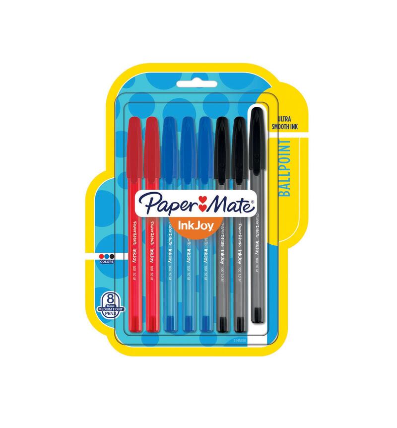 Papermate Inkjoy Pens Assorted 8 count