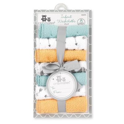 Cribmates Infant Washcloths 8 pack