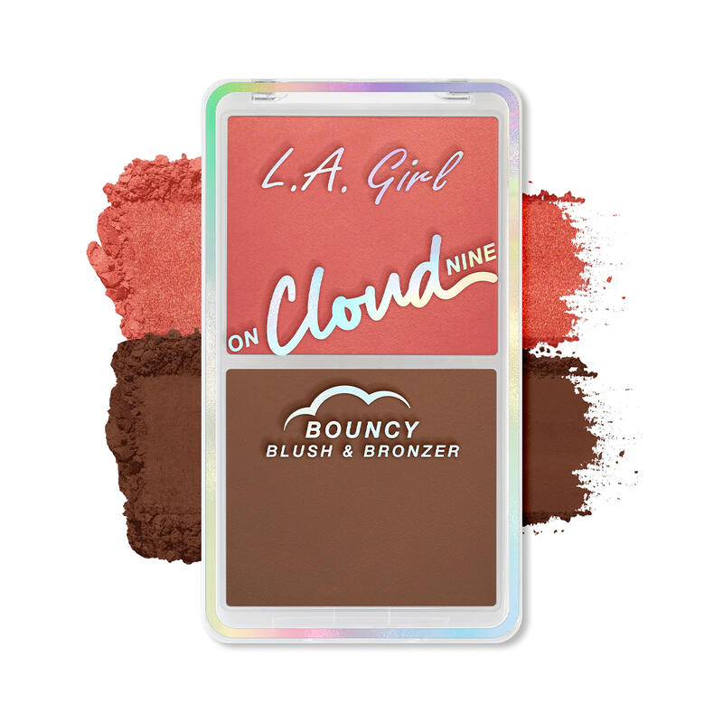 L.A Girl On Cloud Nine Bouncy Blush & Bronzer Coral Bliss