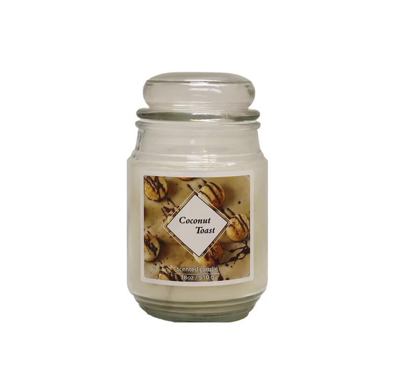 Coconut Toast Scented Jar Candle 18oz