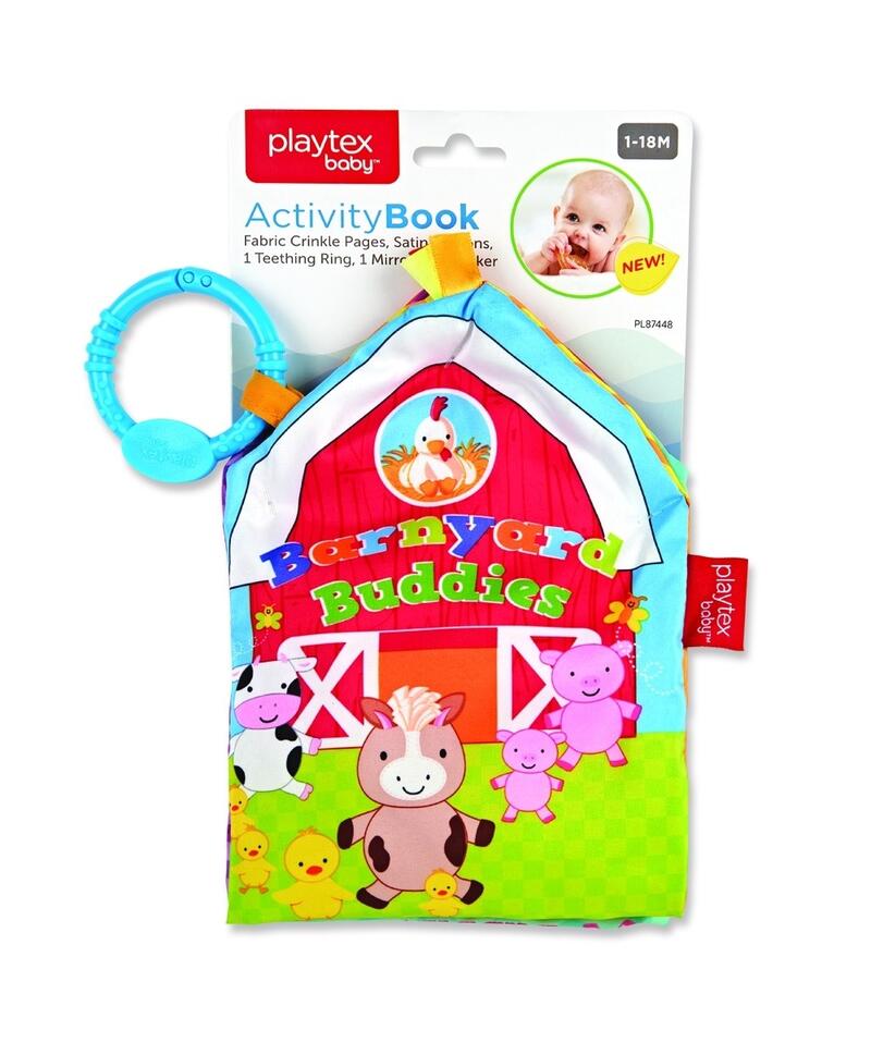 Playtex Baby Barnyard Buddies Activity Book 1 count