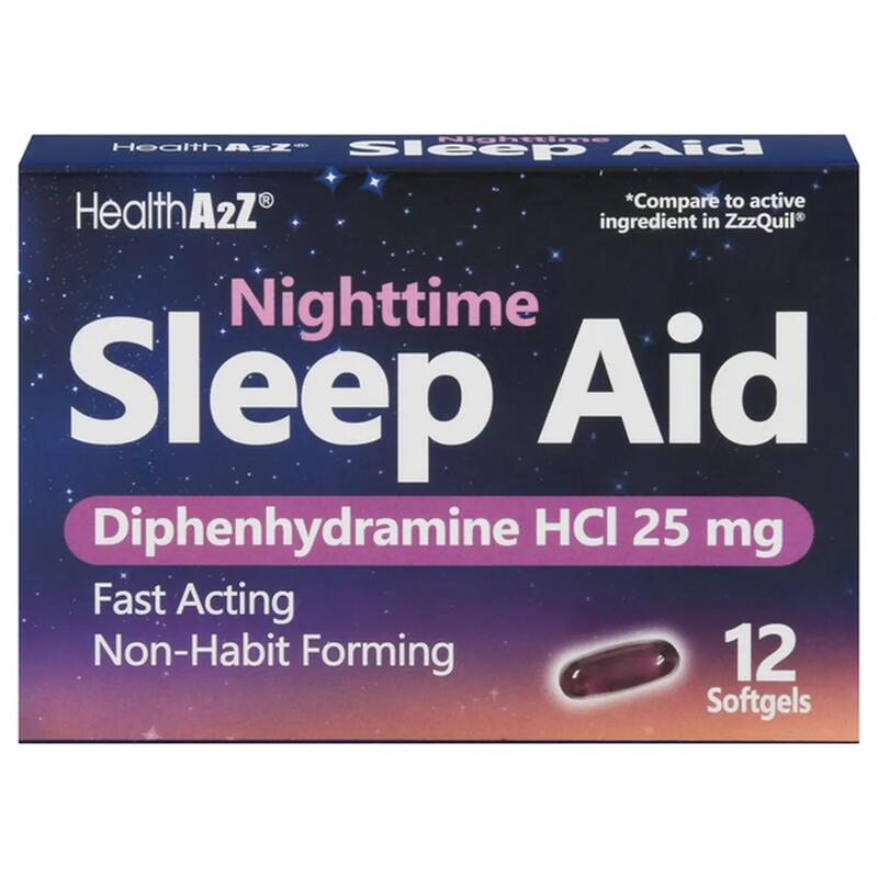 Health A2Z Night Time Sleep Aid 12ct