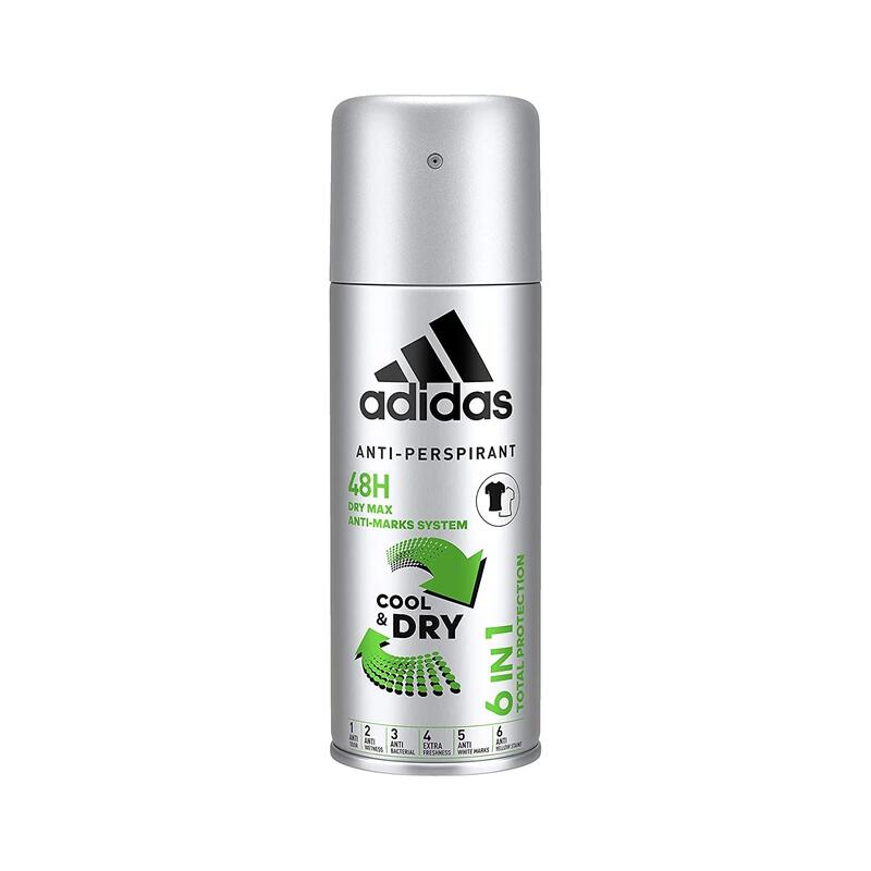 Adidas Cool & Dry 6 In 1 Anti-Perspirant 150ml