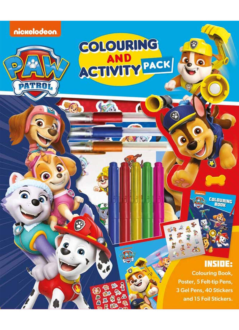 Paw Patrol Colouring & Activity Pack