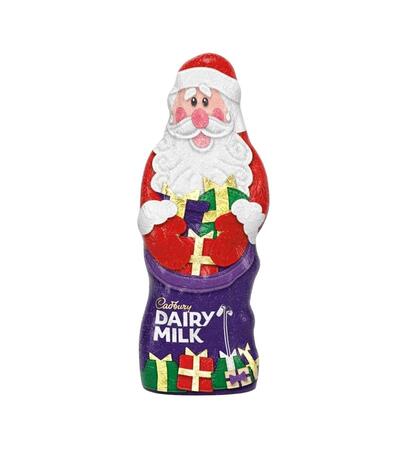 Cadbury Dairy Milk Chocolate Hollow Santa Large 50g