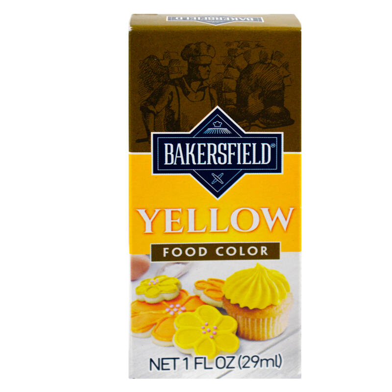 Bakersfield Yellow Food Color 1oz
